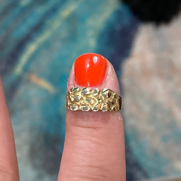Gold Nugget Ring